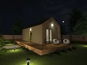 3D Модель каркасного дома 7